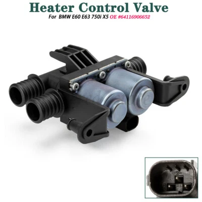 Kit de reparación de válvula de calefacción para BMW X5 M5 525i 528i 535i 545i 745i 750i 64116906652 Foto 1 de 4