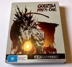 Godzilla Minus One 4K Ultra HD + Blu-ray Steelbook Brand New Sealed - Picture 1 of 10