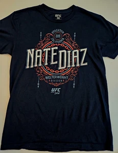 Nate Diaz T Shirt UFC Welterweight Mens Size Med - Picture 1 of 3