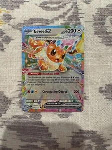 Eevee ex 075/131 Prismatic Evolutions Holo near mint - Picture 1 of 2