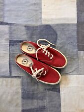1990’s Vintage Polo Ralph Lauren Slip-On Red Shoes 