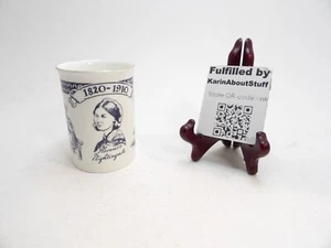 Ceramic Florence Nightingale English Pyramid Pottery Mug Coffee Tea Cup Nursing - Picture 1 of 3