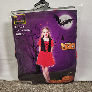 Ladybug Costume Girl Size 10-12 Trick or Treat Street Halloween Dress-up New