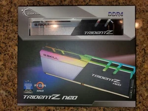 G.SKILL TridentZ Neo RGB 32GB (2x16GB) 3800 MHz *CL14* (B-DIE) DDR4 *AMD Ryzen* - Picture 1 of 4
