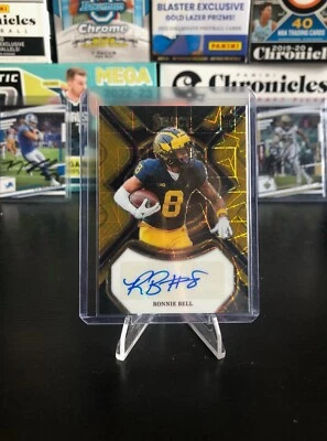2023 Select Draft Picks Gold Laser Ronnie Bell Auto /75 #RS-RBE - Image 1 of 2