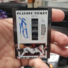 2019 Contenders Draft Picks Black Foil Yordys Valdes Auto Rc # 56 #ED 3/18