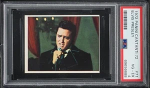 1972 Panini Cantanti 72 Elvis Presley #71 PSA 4 - Picture 1 of 2