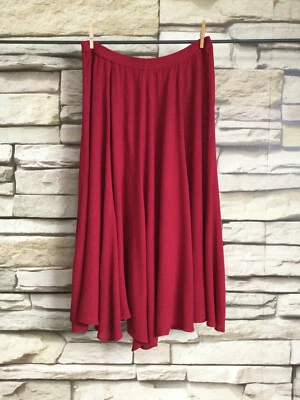 cocon.commerz PRIVATSACHEN ZUSAMENTAL Rock aus Viskose in rot Gr. 2 - Bild 1 von 4