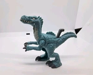 Fisher Price Imaginext Jurassic World Blue RAPTOR Dinosaurio Figura Dino Toy Park - Imagen 1 de 5