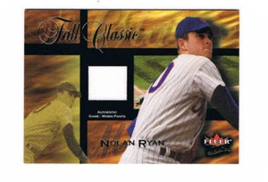 2002 Ultra Fall Classic Memorabilia Nolan Ryan Pants N.Y. Mets - Picture 1 of 2