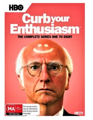 Curb Your Enthusiasm Larry David Comedy Complete Season 1-8 Boxset 17 DVDs set - Image 1 of 4