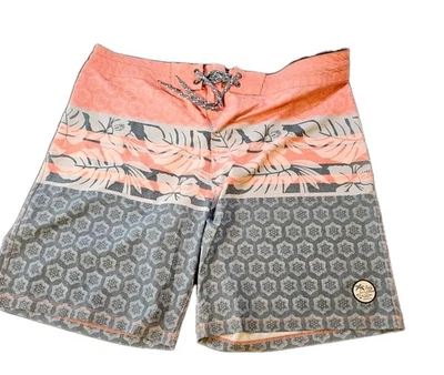 Body Glove Vapor Board Shorts Para Hombre Talla 38 Rosa/Gris Foto 1 de 4