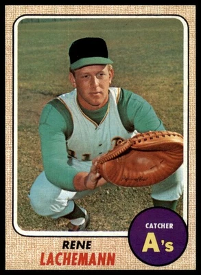 1968 Topps Set Break Rene Lachemann #422 NrMint Combine Shipping - Image 1 of 2