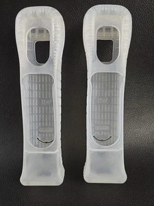 Authentic Wii Motion Plus Remote Jackets OEM Silicone Cover Great Condition - Picture 1 of 10