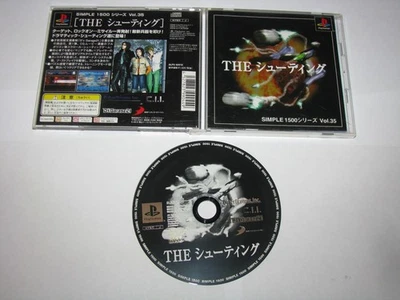 The Shooting Simple 1500 Series Vol 35 Playstation PS1 Japan import US Seller - Image 1 of 4