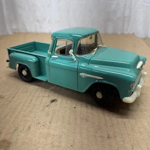 ERTL 1:18 1955 Chevy 3100 Stepside Die Cast Ocean Green Collectors Edition - Picture 1 of 9