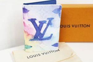 Louis Vuitton Monogram Watercolor Pocket Organizer Virgil Abloh M80456 - Picture 1 of 7