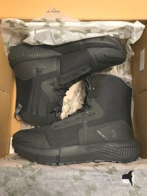 Under Armour UA Charged Valsetz Zip Mens Size 10 Black New In Box  - Image 1 of 4