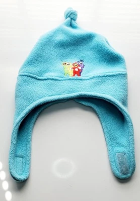 Sombrero Teletubbies 2000 vintage azul Berkshire 2-4 años con correa para la barbilla... Foto 1 de 4
