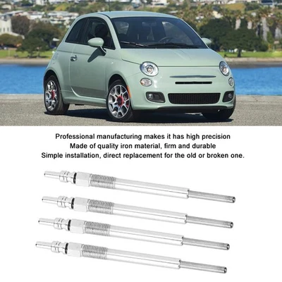 4pcs Heater Glow Plug 0100276008 Fits For Doblo - Image 1 of 4