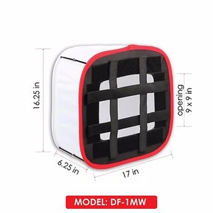USED: D-Fuse Medium DF-1MW White LED Light Panel Softbox: 9 in x 9 in Opening - Picture 1 of 9
