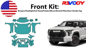 For Toyota Tundra TRD Pro 2022-2025 Front Paint Protection Film PreCut PPF Kit - Picture 1 of 7
