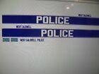 West Caldwell New Jersey Police Patrol Car Decals   Old School    1:24