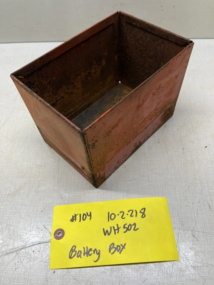 1962 Колесо лошадь 502 трактор аккумулятор коробка изящный - Изображение 1 из 4