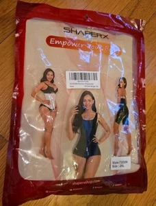 SHAPERX Bodysuit Women Tummy Control Shapewear Sculpting Body Shape 2XL - NEW - Picture 1 of 3