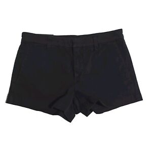 J Brand Women's Size 25 CLARA Black Chino Mid-Rise Shorts Pockets NEW