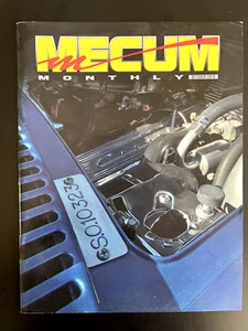 Revista Mecum Monthly Auctions OCT 2013 36 PÁGINAS Harley Earl Corvette - Imagen 1 de 5
