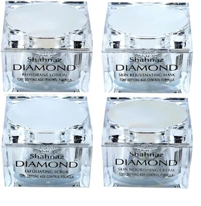 Shahnaz Husain Diamond Lotion, Mask, Scrub, Cream Age Control Facial Kit - Picture 1 of 6
