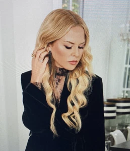 JACKIE MACK Adhara Statement Dangle 4" Long Earrings - Gunmetal / Black NEW - Picture 1 of 8