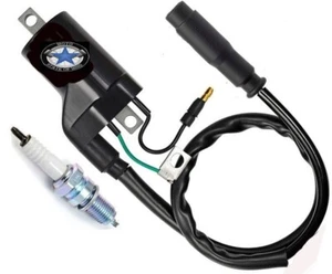 Ignition Coil & Spark Plug For Honda TRX400EX Sportrax 400 2x4 1999-2007 ATV UTV - Bild 1 von 3
