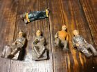 Barclay Lead Soldier WW2 Uncommon Position Lot Of 5