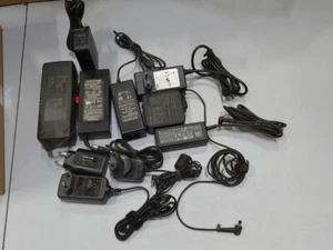 Lot of 10 Used Power Adapters - Mixed Brands & Colors, Working - Picture 1 of 8