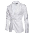 Mens Business Formal Lapel Blazer Jacket Casual Floral Party Suit Coats Tops