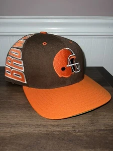 VINTAGE CLEVELAND BROWNS AMERICAN NEEDLE FITTED HAT 7 1/8 - Picture 1 of 5