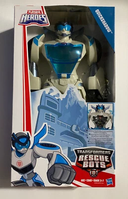 Transformers 2017 Playskool Heroes Rescue Bots 12" Quickshadow HTF - Image 1 of 2