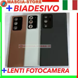 SAMSUNG GALAXY NOTE 20 ULTRA SCOCCA POSTERIORE VETRO COPRI BATTERIA BACK COVER - Foto 1 di 1