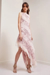 Keepsake Hold On Midi Dress Blush - Picture 1 of 5