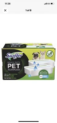 Swiffer Barredora Mascota Resistente Multi-Superficie Paño Húmedo Recargas Aroma Fresco 32 ct Foto 1 de 4