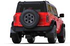 Rally Armor Mud Flaps For 2021-2024 Ford Bronco wo Running Board w Red Logo