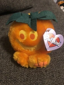 Swibco Puffkins "JACK" the Jack-O-Lantern, '99 Halloween Limited Edition - Picture 1 of 5