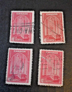 4 - 1938 Canada Stamps Scott #241 - Pictorial - Used/NH/NG/VF - Picture 1 of 2
