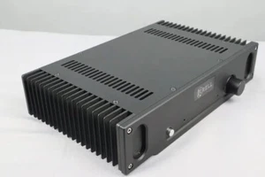 1969 Aluminum Enclosure Power Amplifier Chassis Class A AMP Box Dual Heatsink - Picture 1 of 4
