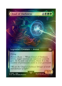 Magic the Gathering MTG FIN Cloud of Darkness 481 Foil Near Mint - Picture 1 of 2