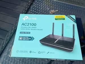 Routeur modem TP-LINK AC2100 Archer VR2100 VDSL/ADSL OneMesh - Noir - Photo 1/4