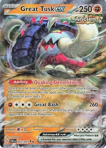 Pokemon Card FORT IVORY 053/091 EX EV4.5 Destinations of Paldea PAF FR - Picture 1 of 2