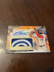 2023 Topps Inception Vladimir Guerrero Jr Orange Parallel Patch Auto /10 - Picture 1 of 5